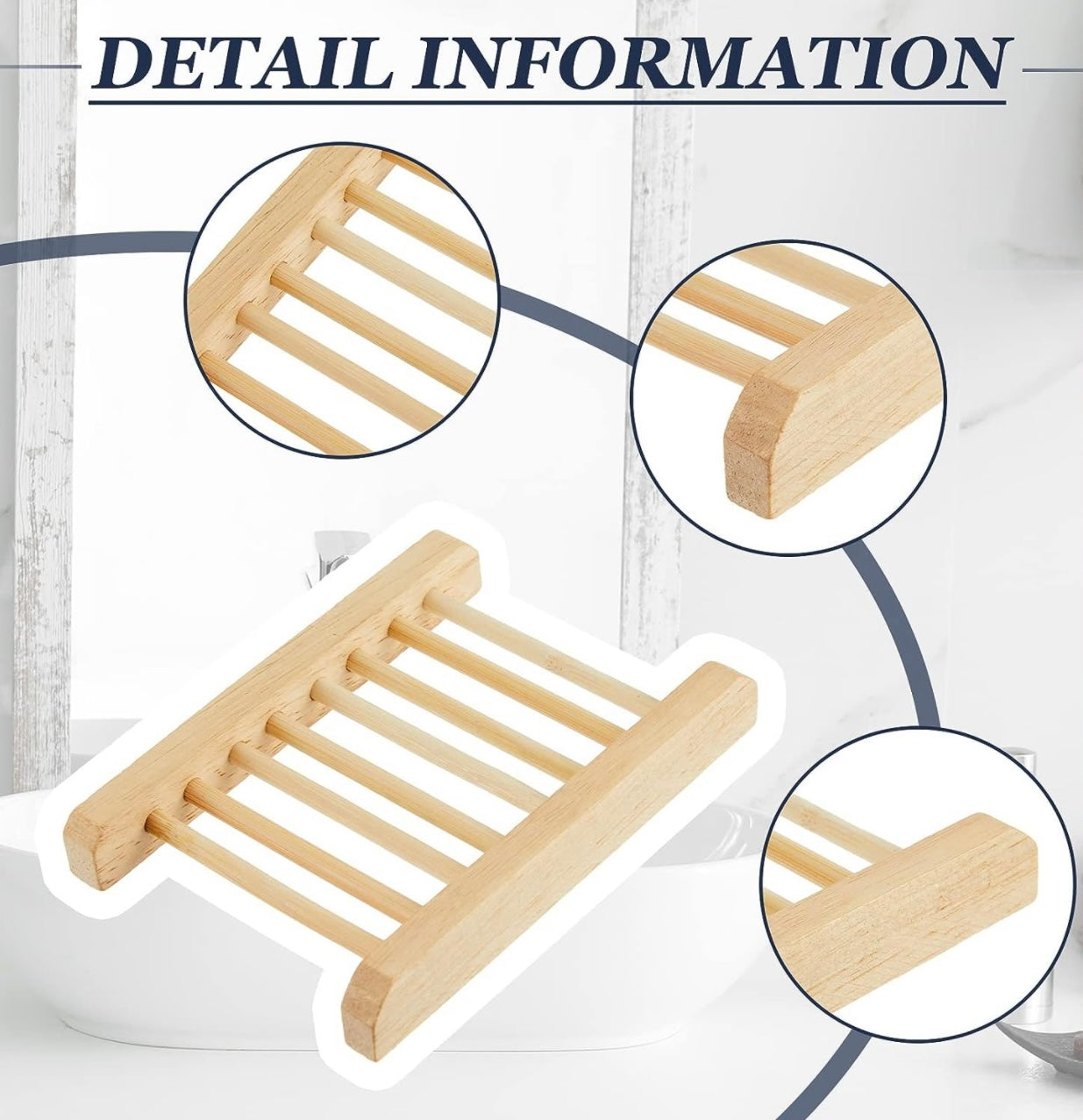 Bamboo Soap Holder