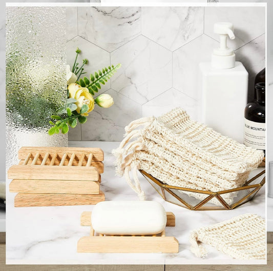 Exfoliating Mesh Cleanser & Soap Saving Bag